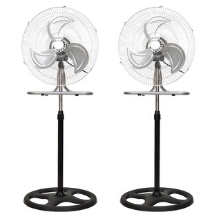 Foto 1 | Set De 2 Ventiladores Sky Care 3 En 1 De 18''