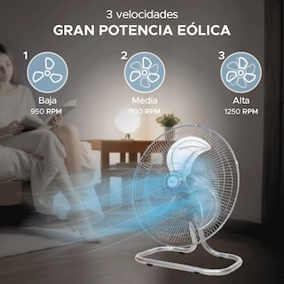 Foto 6 | Set De 2 Ventiladores Sky Care 3 En 1 De 18''