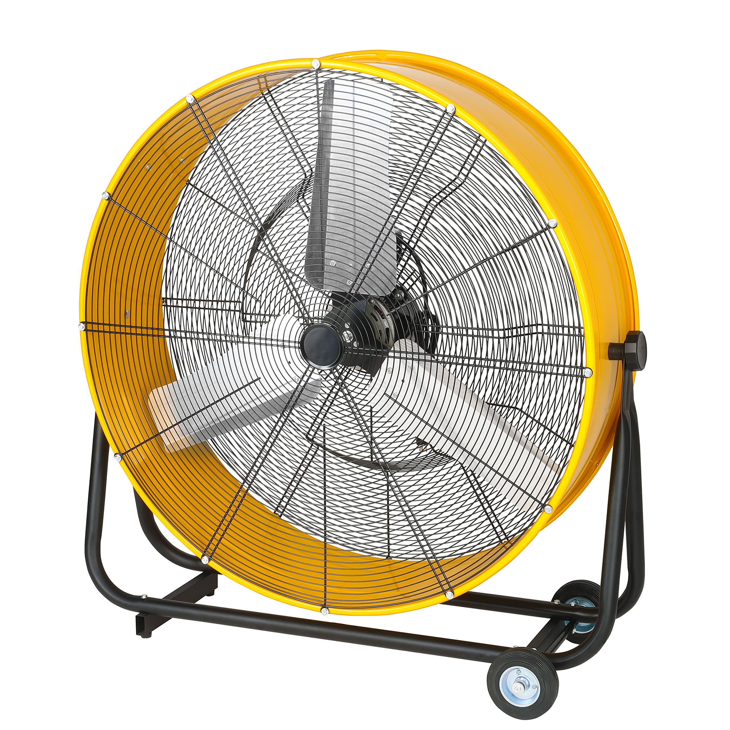Ventilador De Piso Industrial Simple Deluxe Hifanxdrum36 De 36 Pulgadas