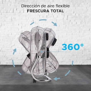 Foto 5 | Ventilador Industrial De Piso Sky Care 20 Metálico – 3 Velocidades