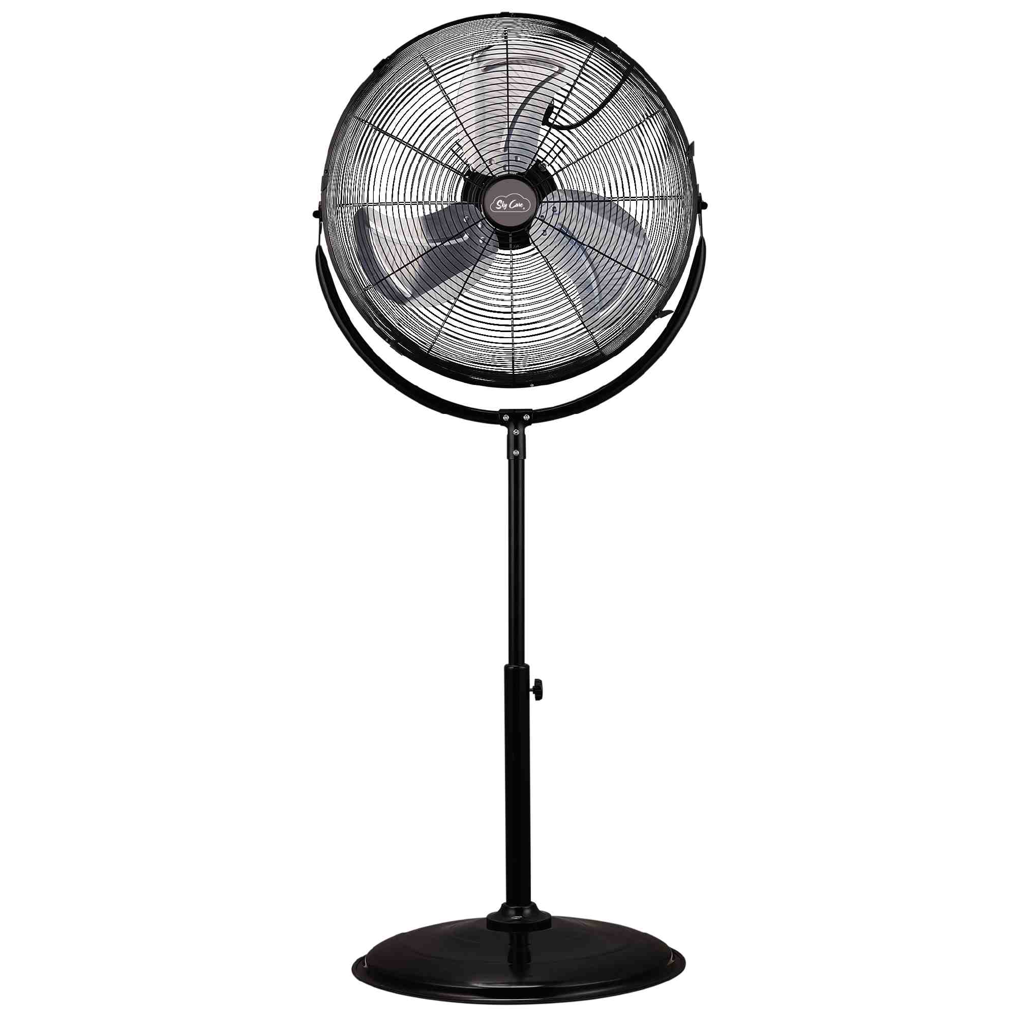 Foto 2 pulgar | Ventilador Industrial de Pedestal 20'' Negro