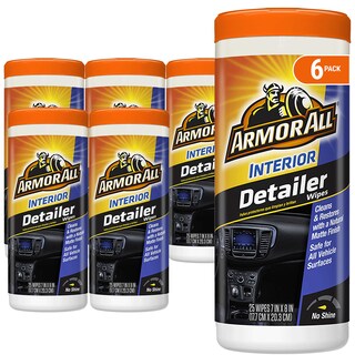 Foto 1 | Toallitas Protectoras Para Coche Armor, 150 Toallitas En Total (paquete De 6) - Venta Internacional.