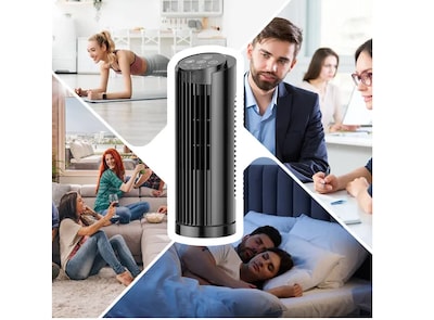 Foto 5 | Ventilador Xtellar De Torre Oficina Hivento Portátil Con Oscilación
