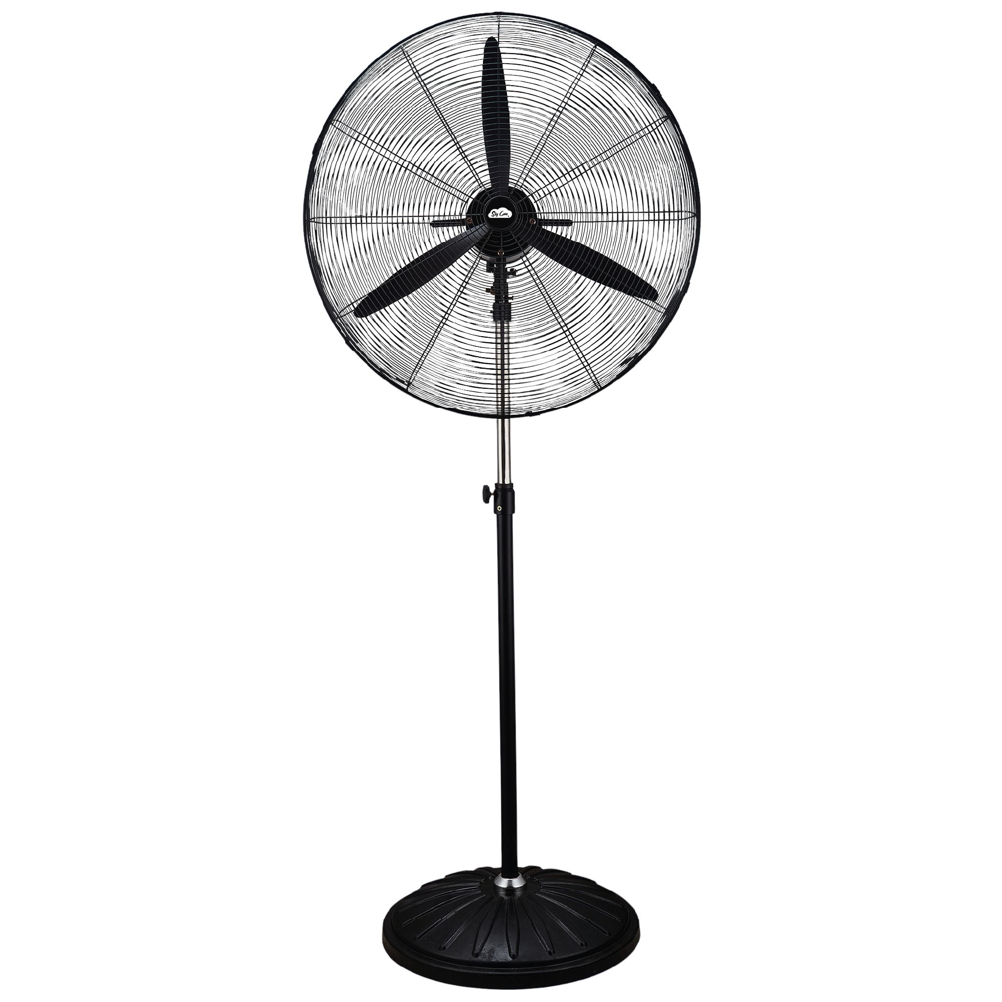 Ventilador Industrial De Pedestal Sky Care 30'' Negro