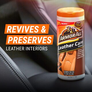 Foto 2 | Limpiador De Interiores De Coche, Toallitas De Piel Armor All, 20 Unidades, 6 Unidades - Venta Internacional.