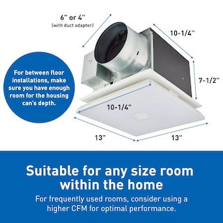 Foto 3 | Ventilador De Escape Panasonic Whispergreen Select Fv-0511vksl3k 30-110 M³/h - Venta Internacional.
