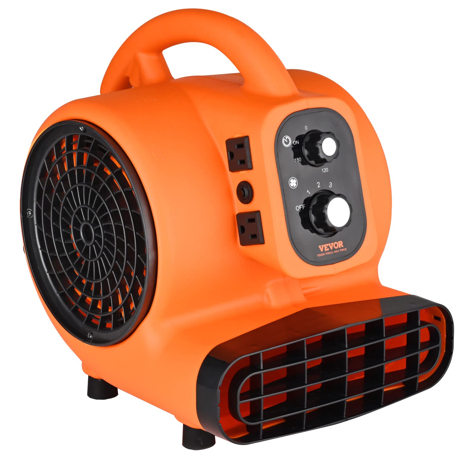 Foto 2 pulgar | Secador De Alfombras Air Mover Vevor 1/4 Hp 1000 Cfm 115 V Con Temporizador - Venta Internacional.