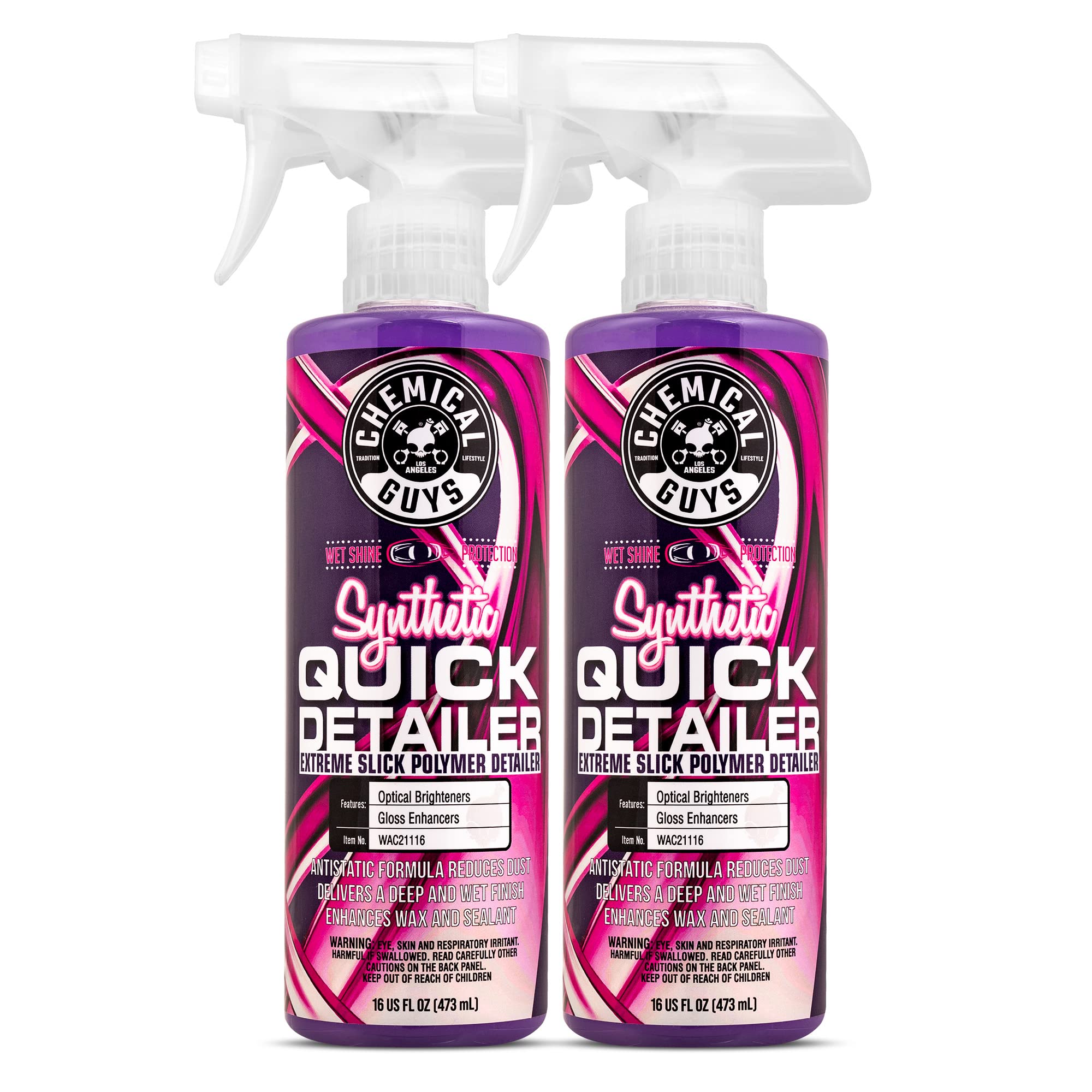 Foto 2 pulgar | Quick Detailer Chemical Guys Wac2111602 Sintético, 480 Ml (paquete De 2) - Venta Internacional.