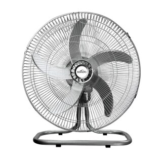 Foto 1 | Ventilador De Piso/pared/pedestal De 18'' Bornoto Con 3 Velocidades Y 5 Aspas, Metálico