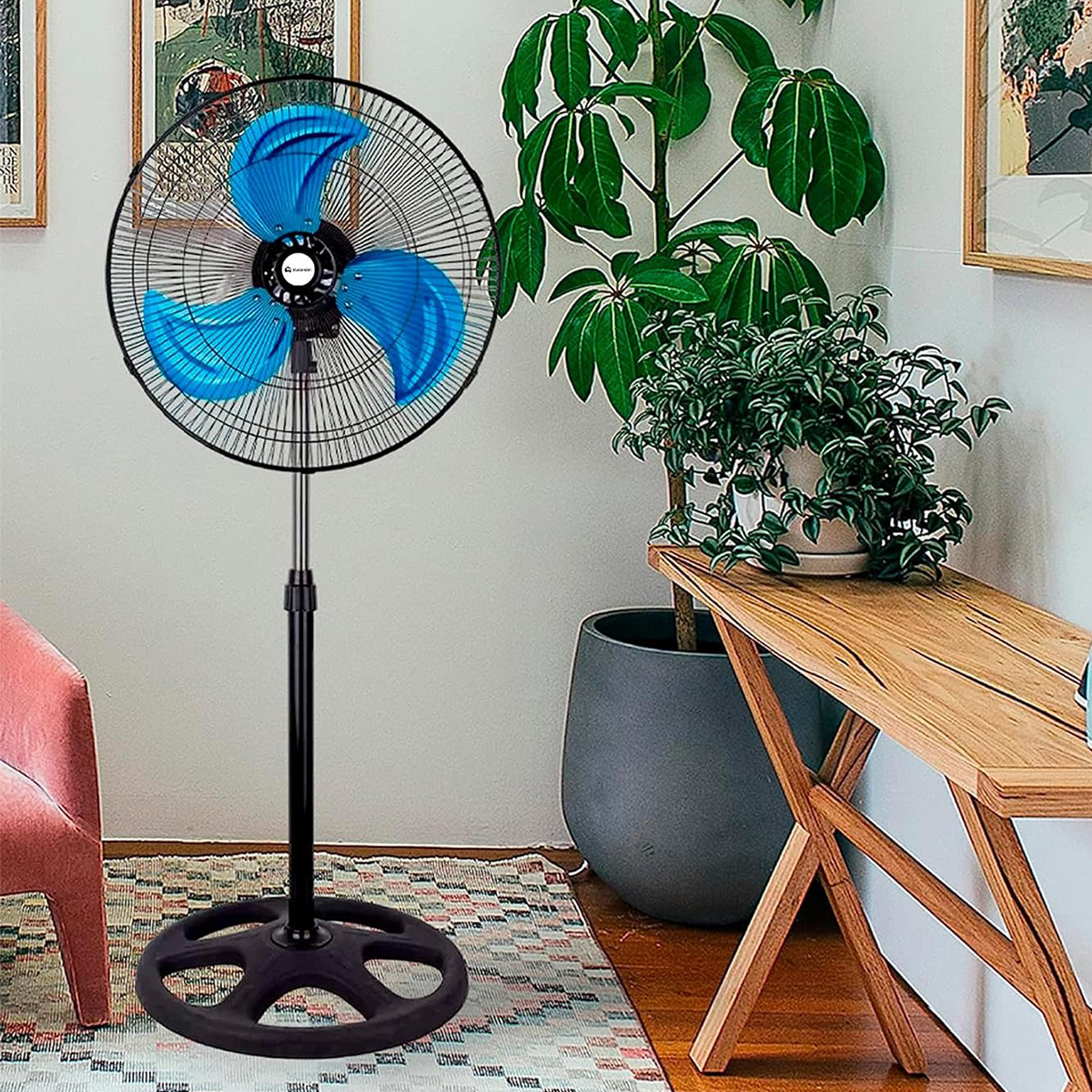 Foto 6 pulgar | Ventilador De Pedestal, Piso Y Pared 3 En 1 Bluelander De 3 Velocidades