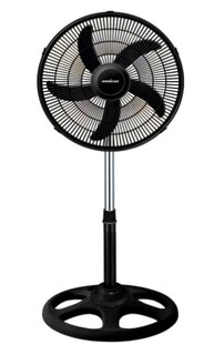 Foto 1 | Ventilador De Pedestal American 7418 18 Pul 5 Aspas 3 Vel 1.3 Mt Negro