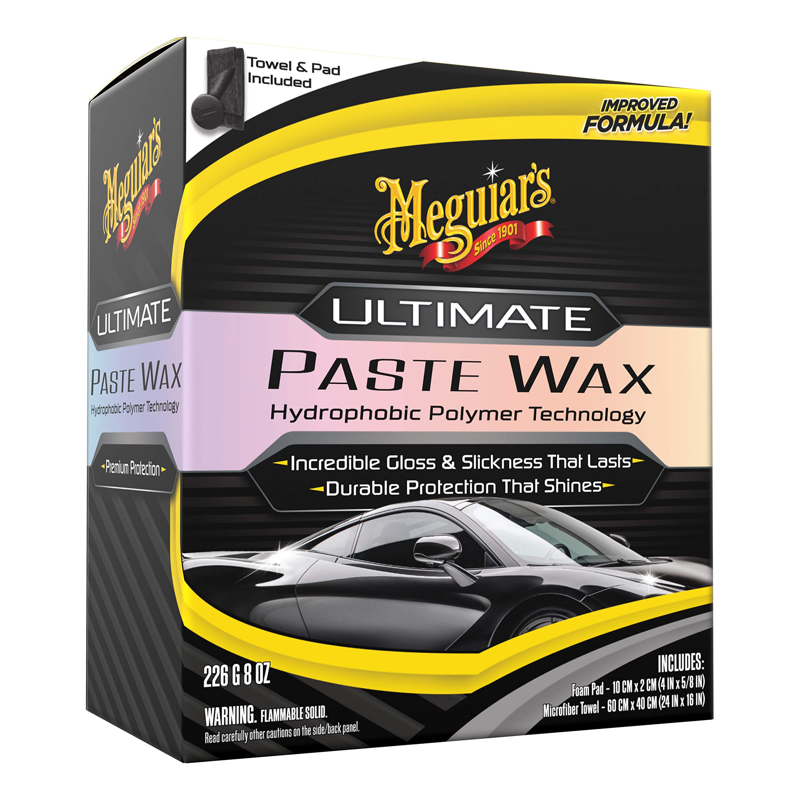 Car Wax Meguiar's Ultimate Paste Wax, 240 Ml, Con Accesorios - Venta Internacional.
