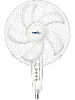 Foto 4 | Ventilador De Pedestal American 7316 16 Pul 5 Aspas 3 Vel 1.25 Mt Blanco