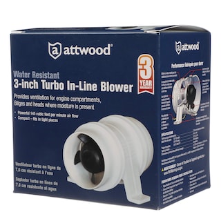 Foto 6 | Soplador De Achique Attwood 1733-4 Turbo 3000 Series 12 V 3 Pulgadas - Venta Internacional.