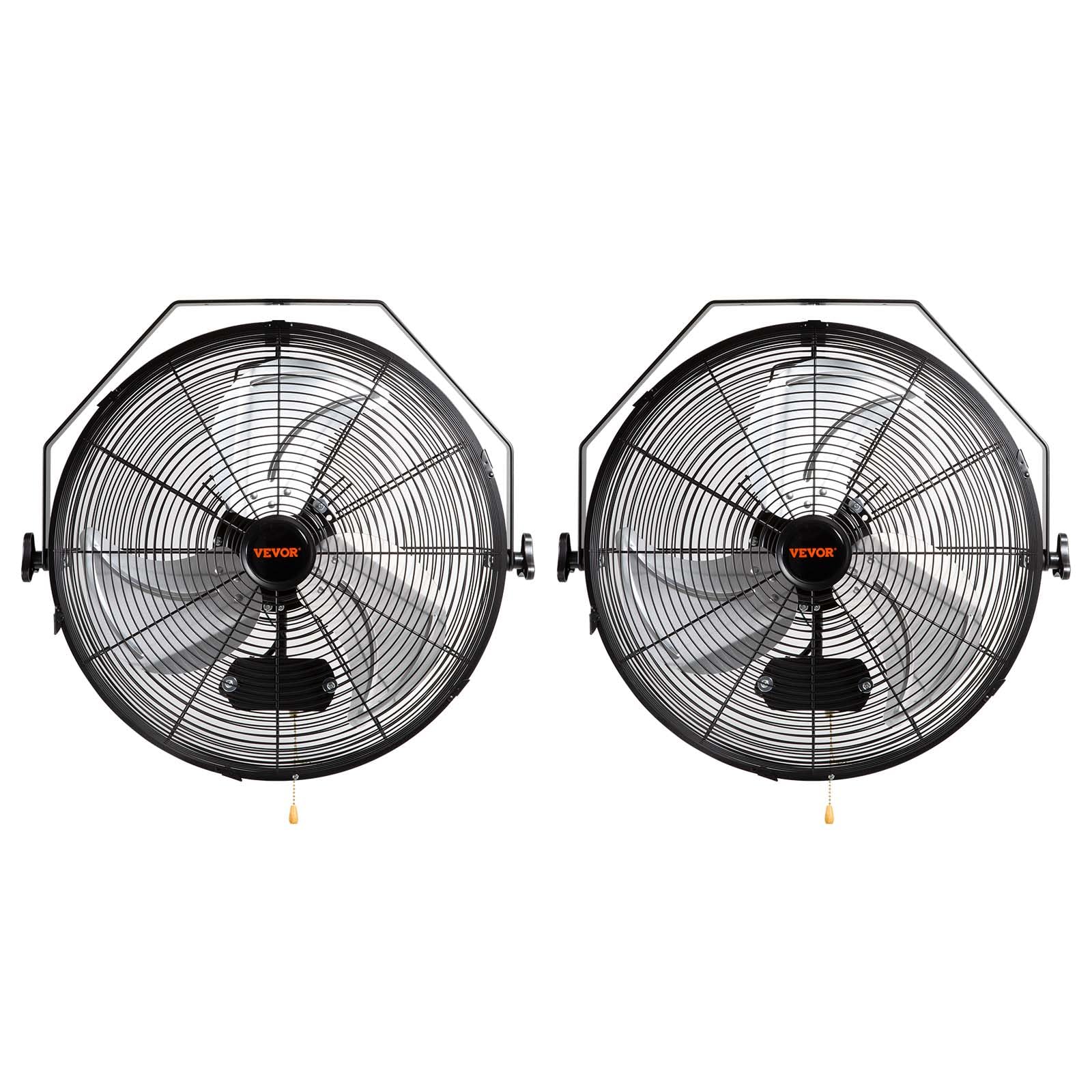Foto 2 pulgar | Ventilador De Pared Vevor De 18 Pulgadas Con Inclinación De 360 Grados 4000 Cfm - Venta Internacional.