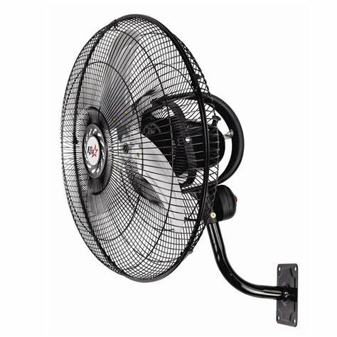 Ventilador Mytek Fanstar 3196 Pared 18 Pul 3 Vel Metal Negro