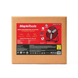 Foto 3 | Ventilador Industrial 30'' De Piso Maple Tools