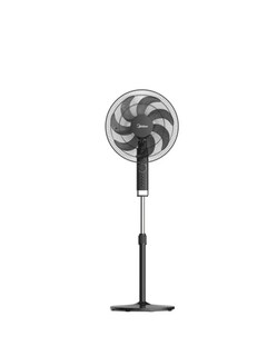 Foto 1 | Ventilador Midea Pedestal Mfa164mb 16 Pul 7 Aspas Con Temporizador Negro