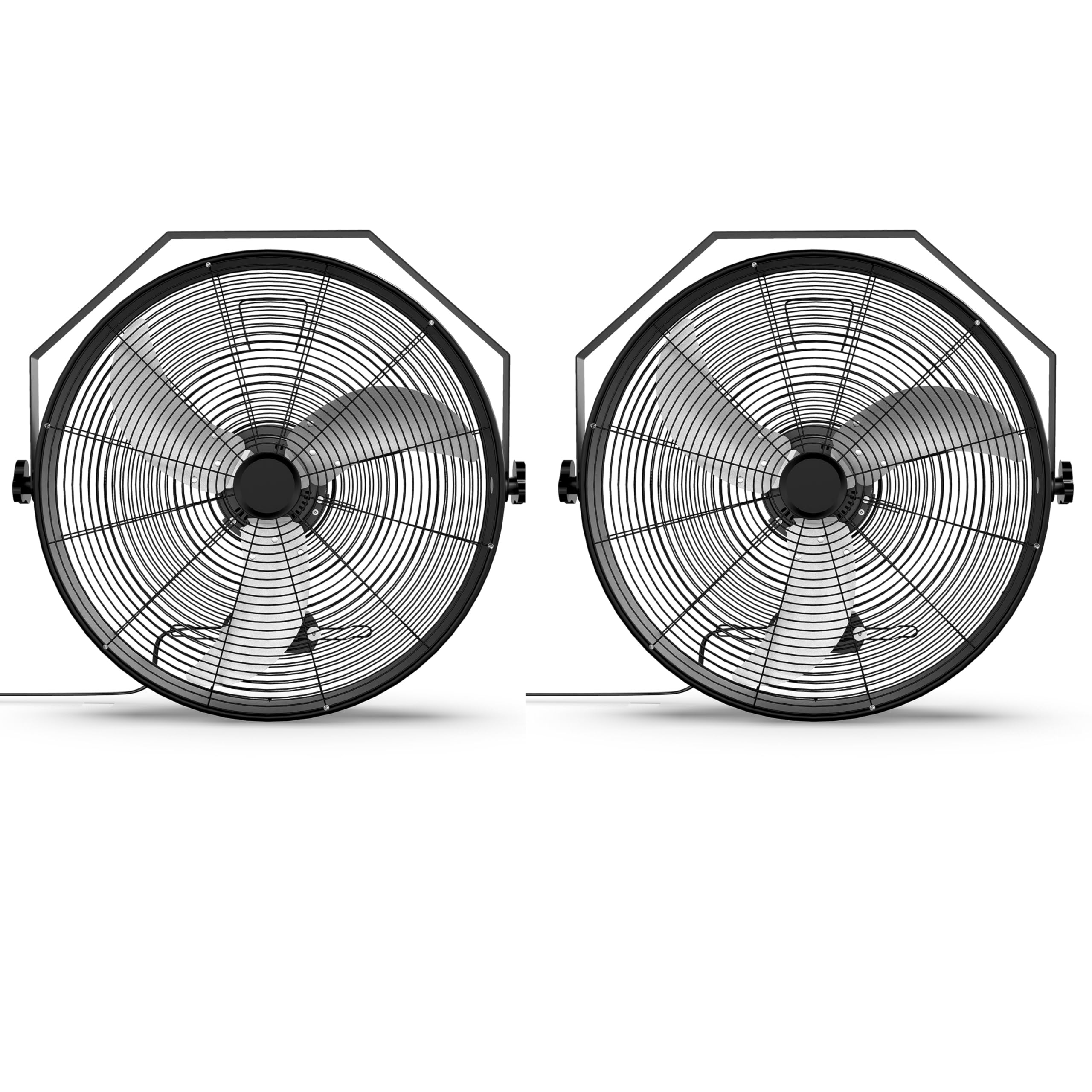 Foto 1 | Ventilador De Pared Simple Deluxe High Velocity De 20 Pulgadas, Paquete De 2 - Venta Internacional.