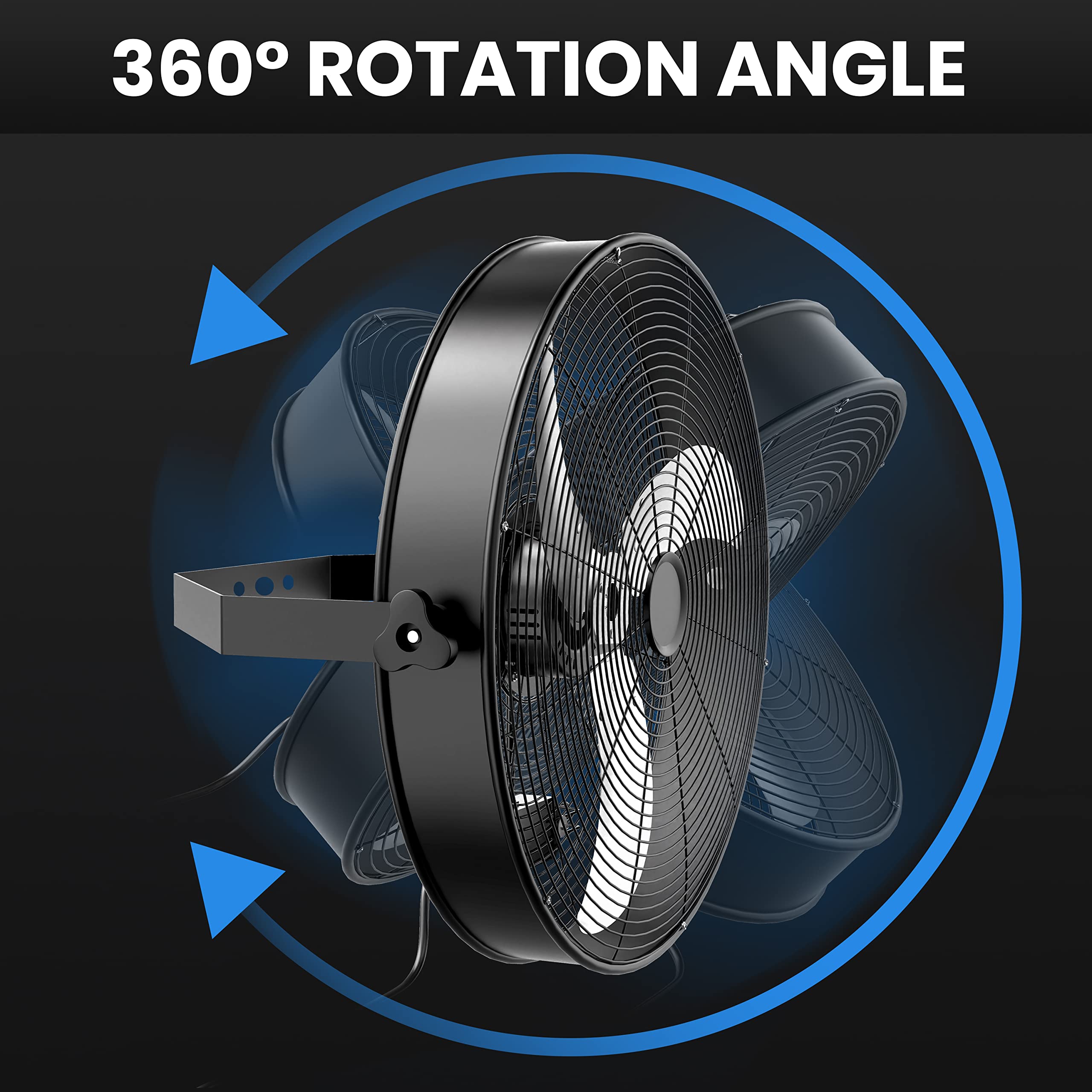 Foto 7 pulgar | Ventilador De Pared Simple Deluxe High Velocity De 20 Pulgadas, Paquete De 2 - Venta Internacional.