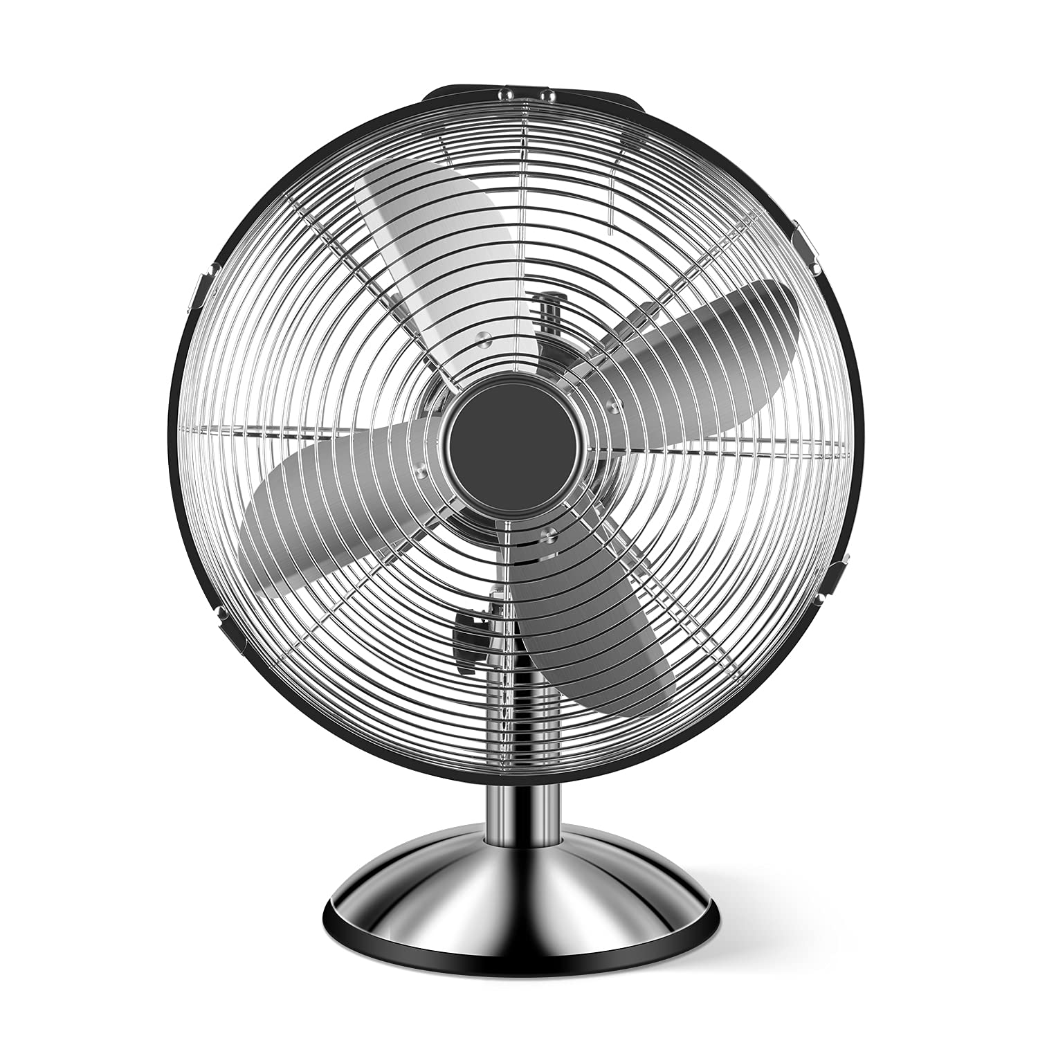 Foto 2 pulgar | Ventilador De Pie Simple Deluxe De 30 Cm Con Oscilación Horizontal De 75° - Venta Internacional.