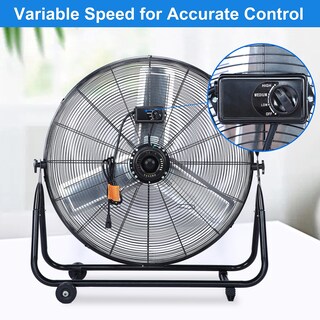 Foto 3 | Ventilador De Piso Simple Deluxe Dynamic De 30 Pulgadas Con Roll Booster - Venta Internacional.