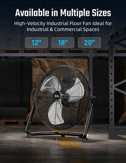 Foto 6 | Ventilador De Suelo Simple Deluxe, 30 Cm, 3 Velocidades, Metal De Alta Velocidad, Negro - Venta Internacional.