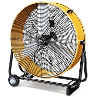 Foto 1 | Ventilador De Tambor Industrial Simple Deluxe De 36 Pulgadas Y 3 Velocidades, Metal - Venta Internacional.