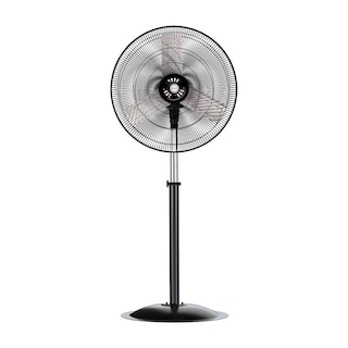 Foto 1 | Ventilador Mytek 3367 Pedestal 24 Pul 3 Vel Industrial Metal Negro