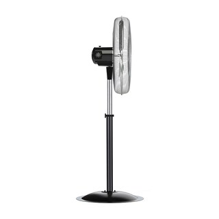 Foto 2 | Ventilador Mytek 3367 Pedestal 24 Pul 3 Vel Industrial Metal Negro