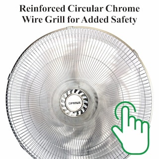 Foto 4 | Ventilador De Pared Optimus F-4187 18 De Grado Industrial De Alta Velocidad - Venta Internacional.