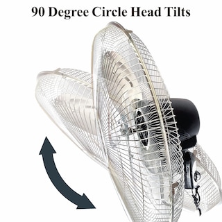 Foto 6 | Ventilador De Pared Optimus F-4187 18 De Grado Industrial De Alta Velocidad - Venta Internacional.