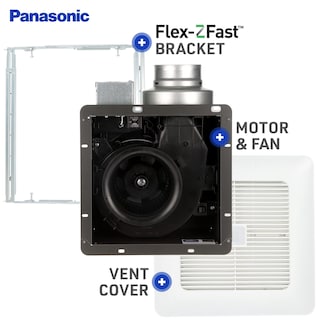 Foto 4 | Ventilador Panasonic Fv-0511vqc1 Whispersense Dc 50-80-110 Cfm Blanco - Venta Internacional.