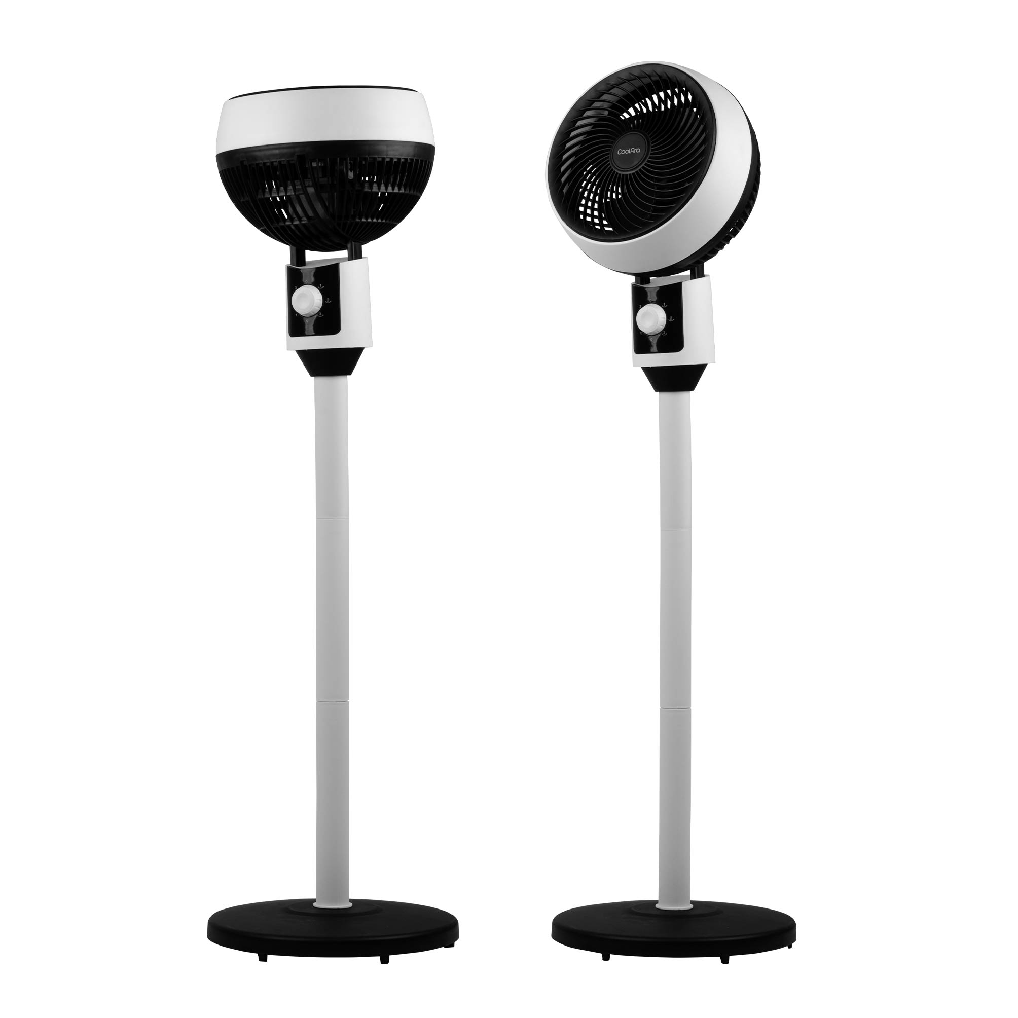 Magma Life Ventilador De Pedestal 45w, 3 Velocidades, Altura Ajustable, Circulación De Aire Potente, Oscilación 50°