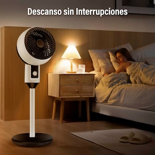 Foto 8 | Magma Life Ventilador De Pedestal 45w, 3 Velocidades, Altura Ajustable, Circulación De Aire Potente, Oscilación 50°
