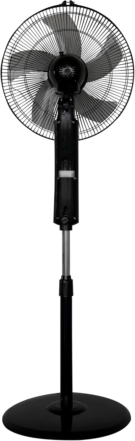 Foto 4 pulgar | Ventilador 16'' De Pedestal Ares Metal Color Negro Masterfan
