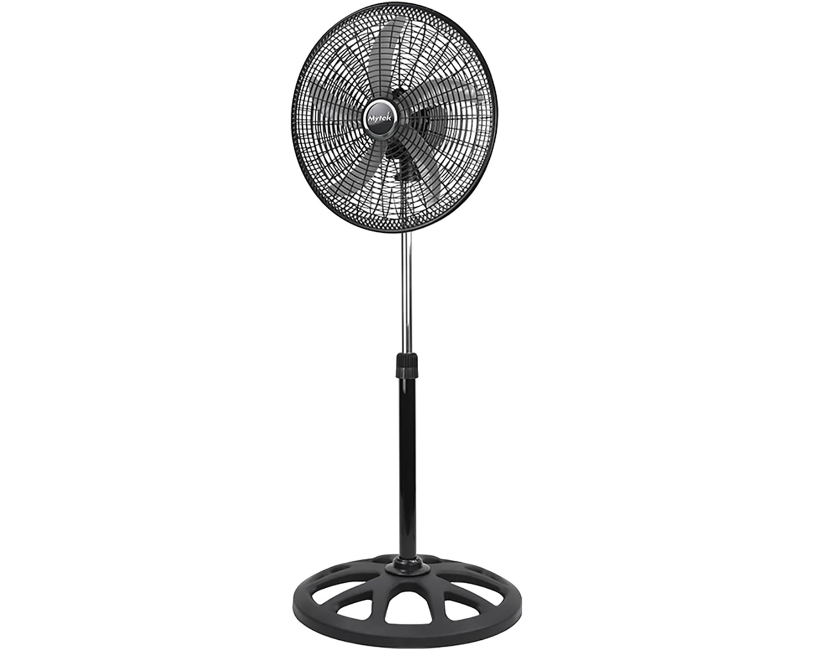 Foto 3 pulgar | Ventilador Mytek 3404 Pedestal 18 Pul 3 En 1 3 Vel 5 Aspas  Plastico Negro