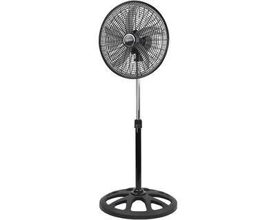 Foto 2 | Ventilador Mytek 3404 Pedestal 18 Pul 3 En 1 3 Vel 5 Aspas Plastico Negro