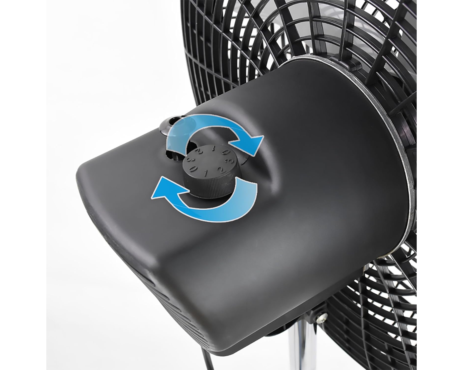 Foto 4 pulgar | Ventilador Mytek 3404 Pedestal 18 Pul 3 En 1 3 Vel 5 Aspas  Plastico Negro