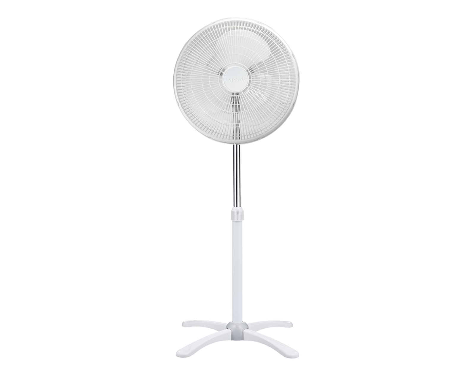 Foto 2 pulgar | Ventilador Mytek 3197 Pedestal 16 Pul 3 Vel Base Cruz Plastico Blanco
