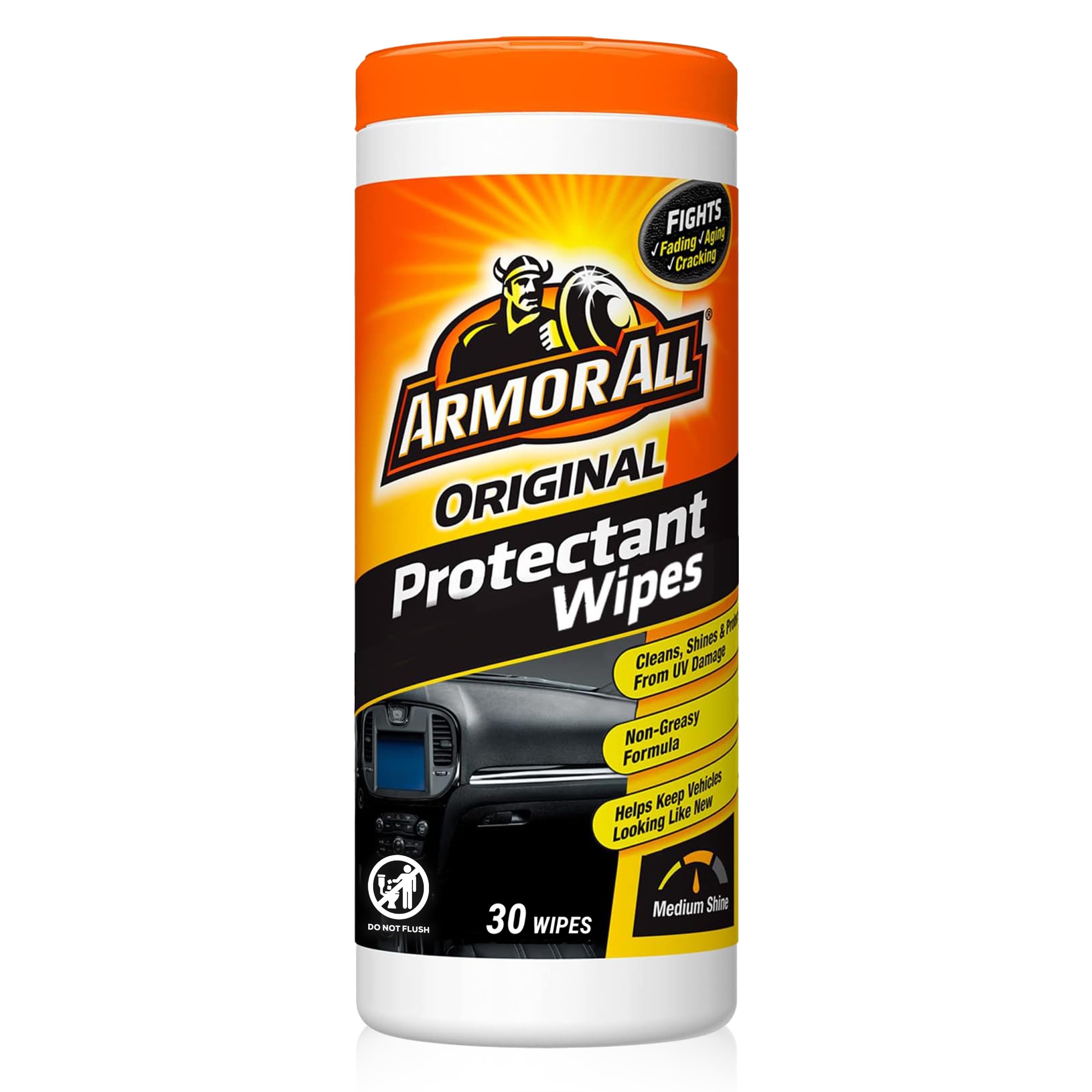 Foto 1 | Toallitas Limpiadoras Para Interiores De Automóviles Armor All Original, 30 Unidades - Venta Internacional.
