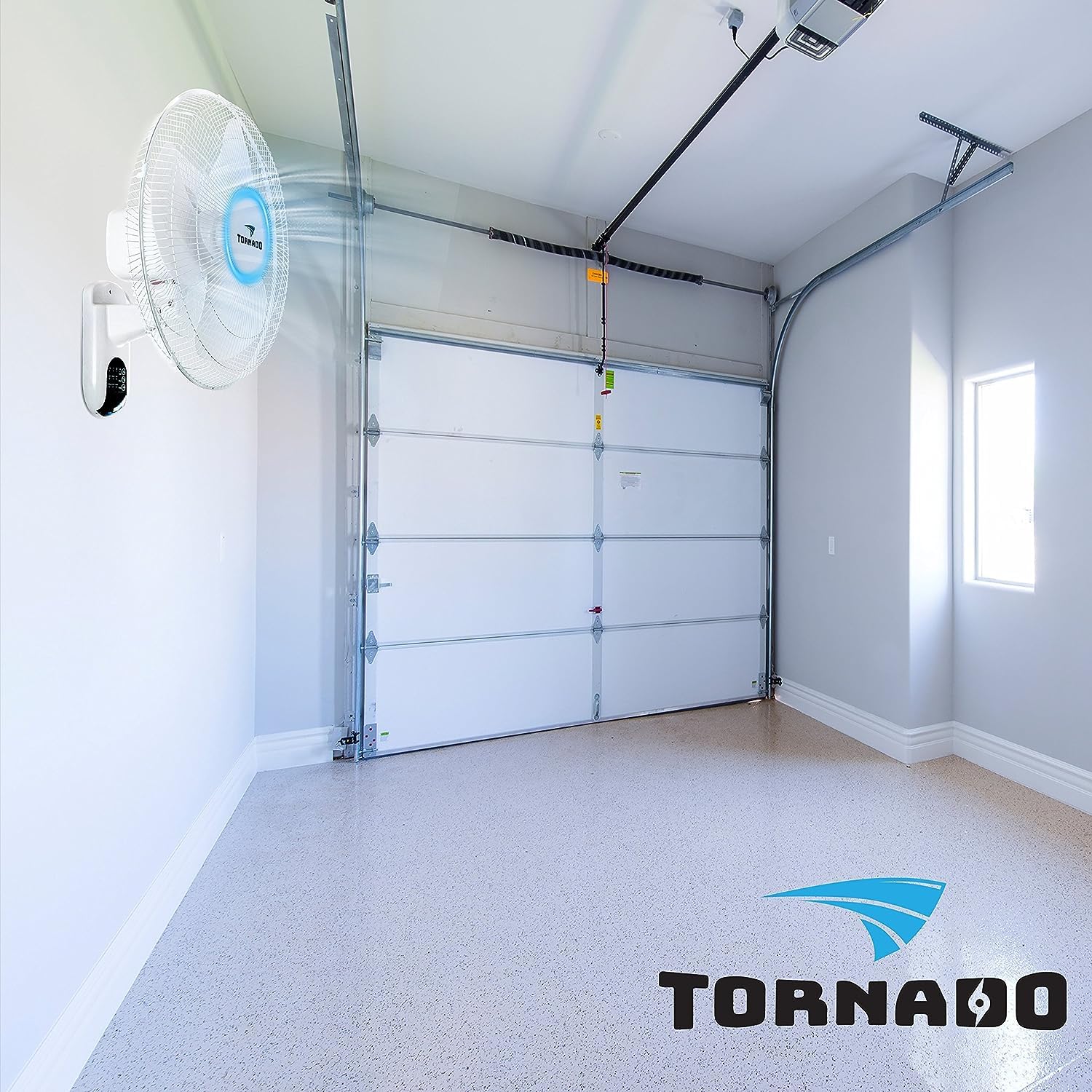Foto 5 pulgar | Ventilador De Pared Tornado Oscilante De 16 Pulgadas Con Control Remoto - Venta Internacional.