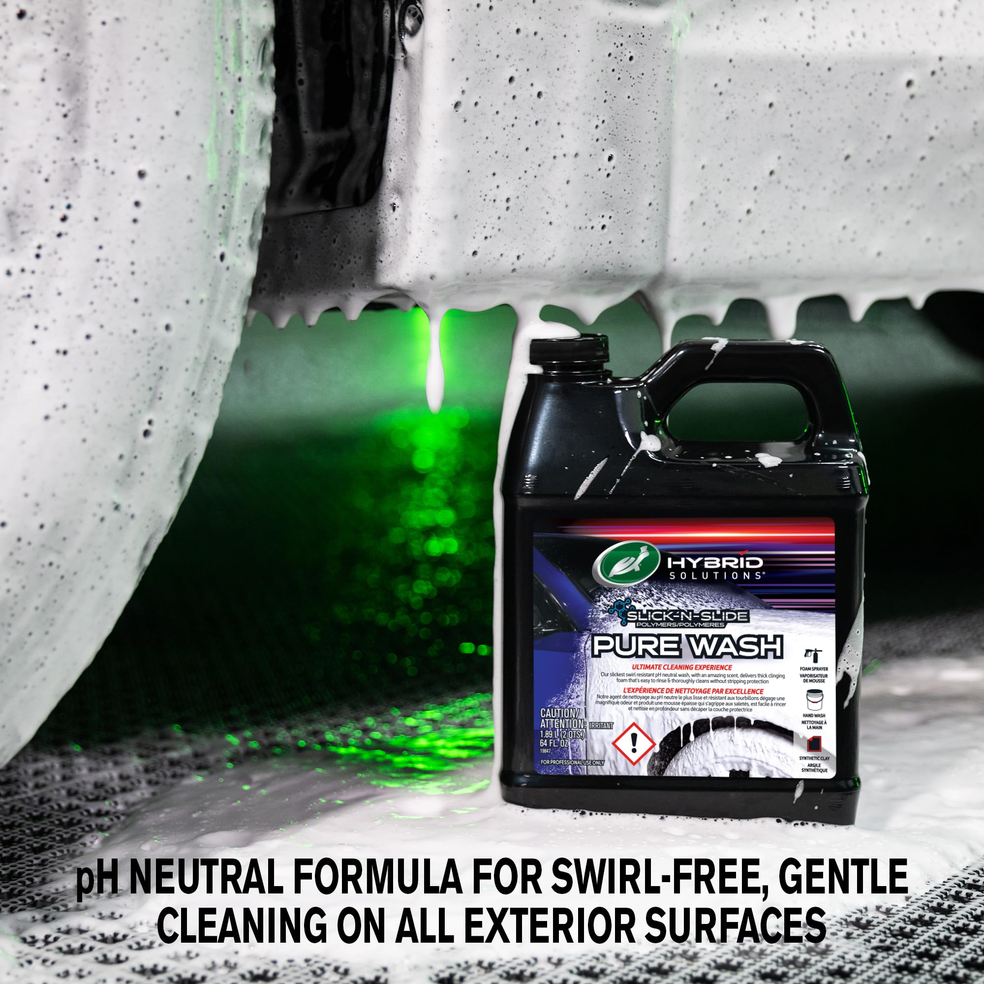 Foto 4 pulgar | Jabón Para Lavado De Autos Turtle Wax Hybrid Solutions, 1,89 L, Ph Neutro - Venta Internacional.