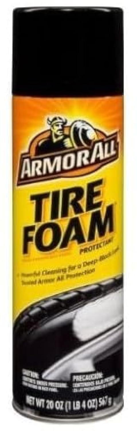 Foto 2 pulgar | Limpiador De Neumáticos En Aerosol Armor All Tire Foam, 591 Ml, Para Automóviles - Venta Internacional.