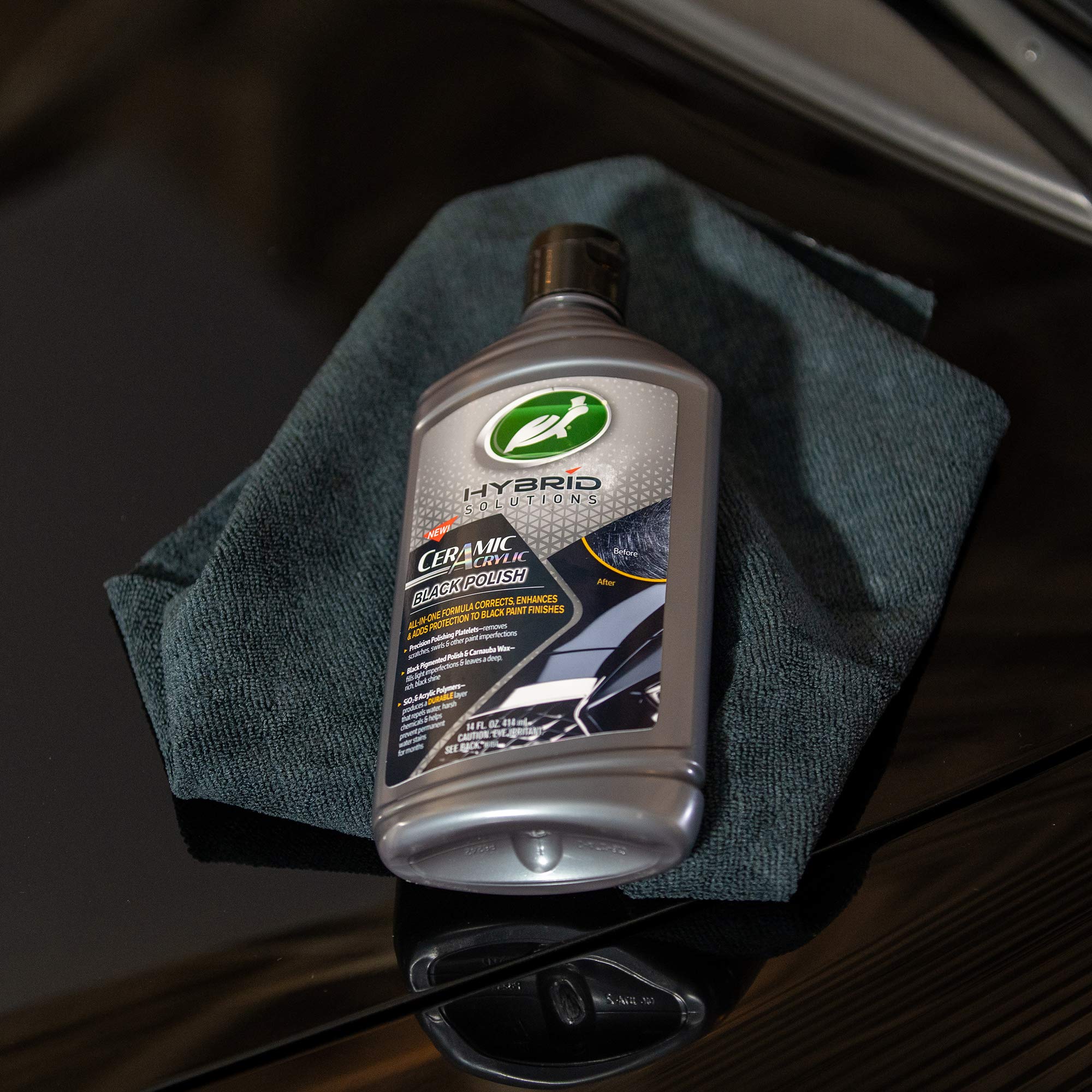 Foto 7 pulgar | Cera Y Abrillantador Para Automóviles Turtle Wax Hybrid Solutions 414 Ml - Venta Internacional.