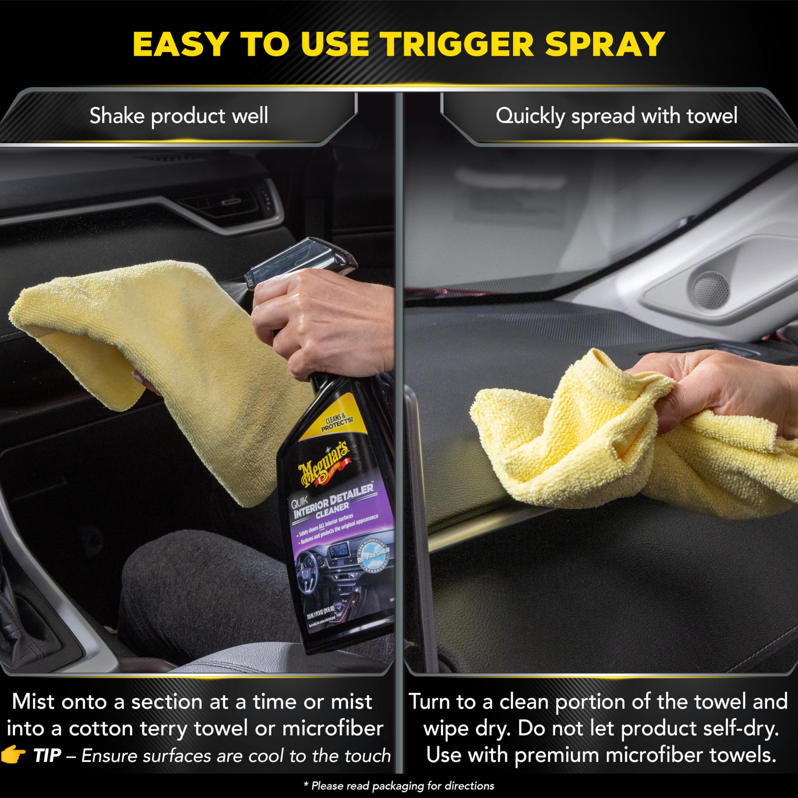 Foto 5 pulgar | Limpiador De Interiores Para Automóviles Meguiar's Quik Interior Detailer 710 Ml - Venta Internacional.