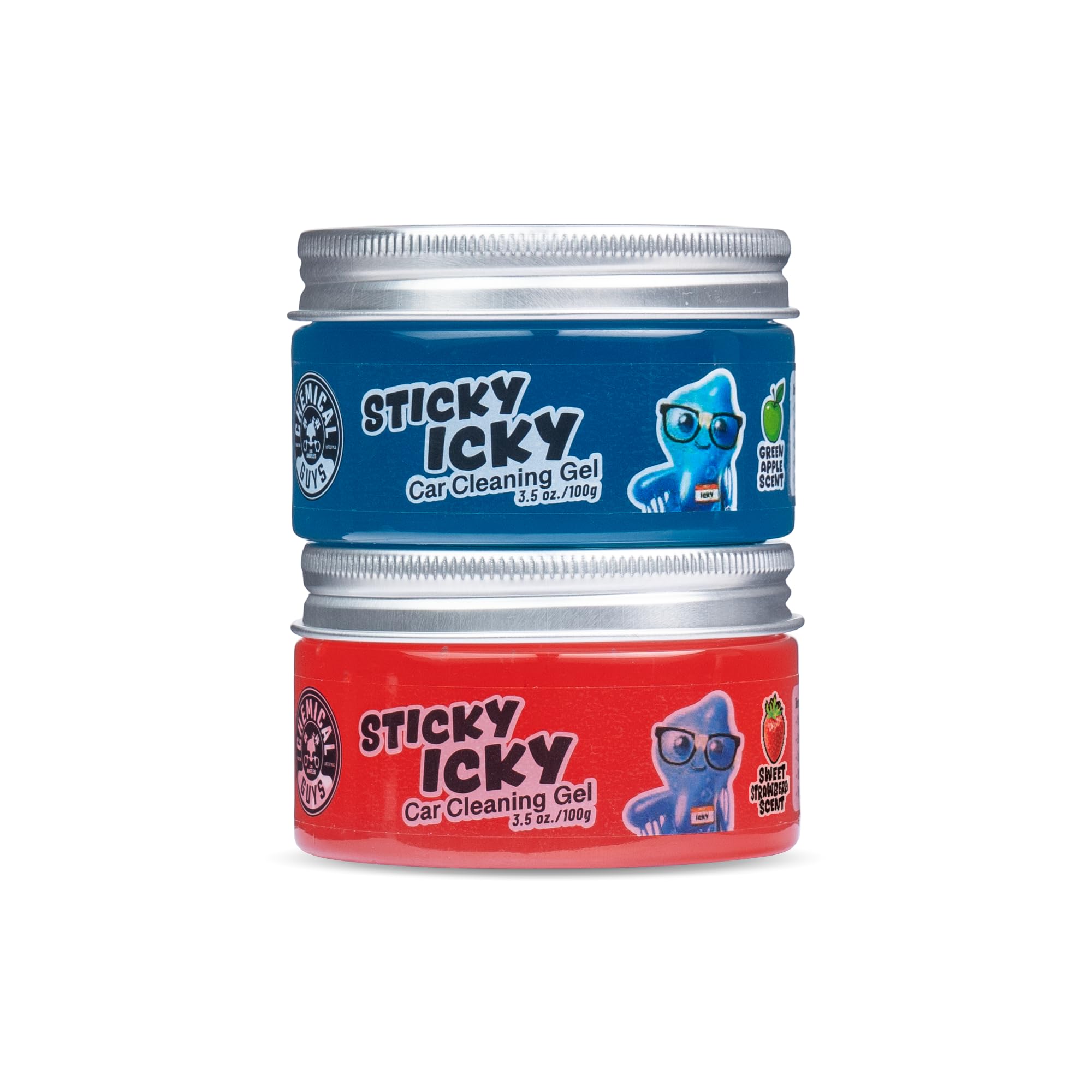 Foto 2 pulgar | Gel Limpiador Chemical Guys Sticky Icky Green Apple & Strawberry - Venta Internacional.