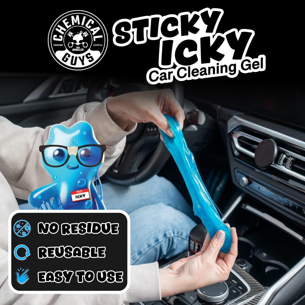 Foto 8 pulgar | Gel Limpiador Chemical Guys Sticky Icky Green Apple & Strawberry - Venta Internacional.