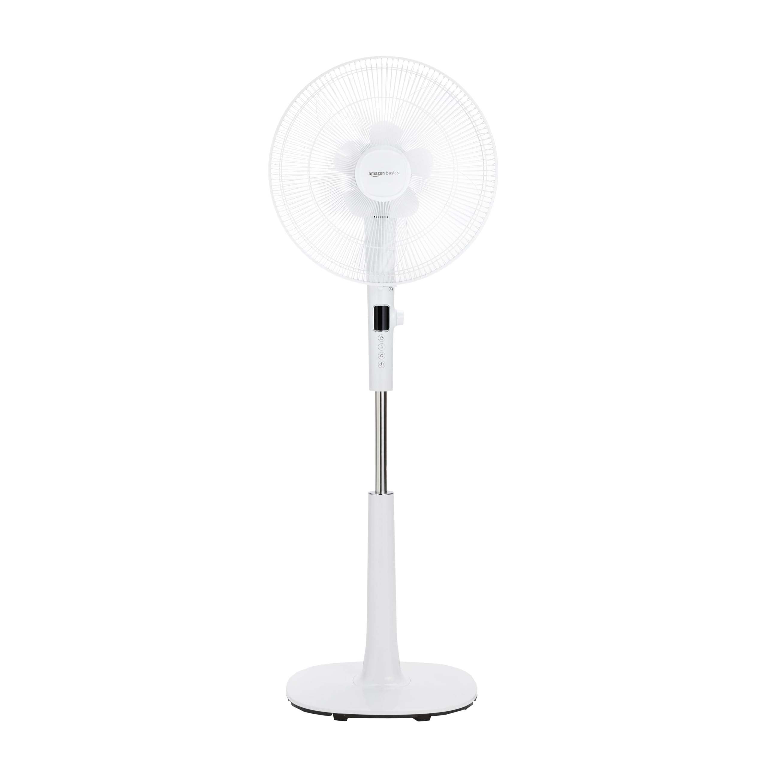 Foto 2 | Ventilador De Suelo Con Pedestal Amazon Basics, 40 Cm, Silencioso, 12 Velocidades, Blanco - Venta Internacional.