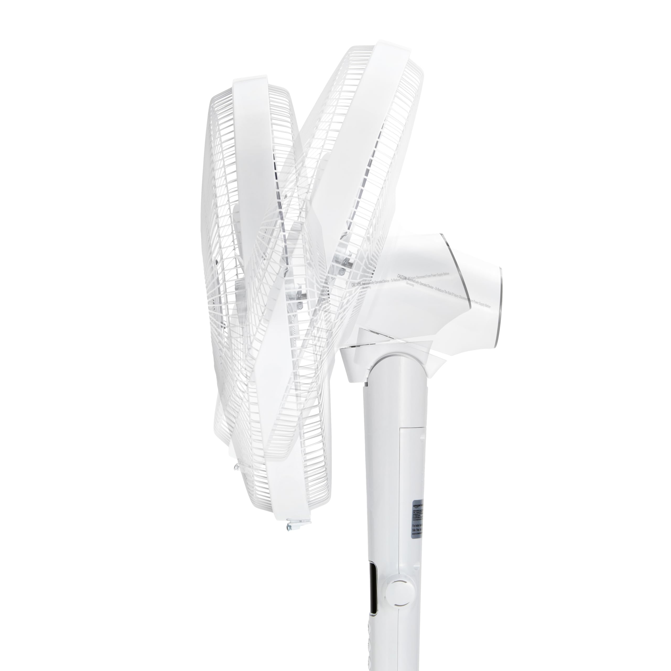 Foto 4 pulgar | Ventilador De Suelo Con Pedestal Amazon Basics, 40 Cm, Silencioso, 12 Velocidades, Blanco - Venta Internacional.